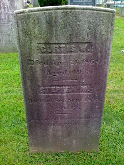 Curtis W. and Stephen M., Boothe Memorial Cemetery, Stratford, CT