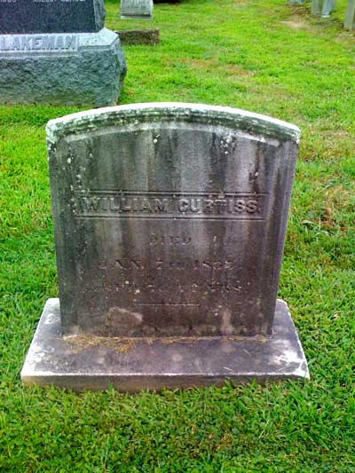 William Curtiss, Boothe Memorial Cemetery, Stratford, Fairfield Co., Connecticut