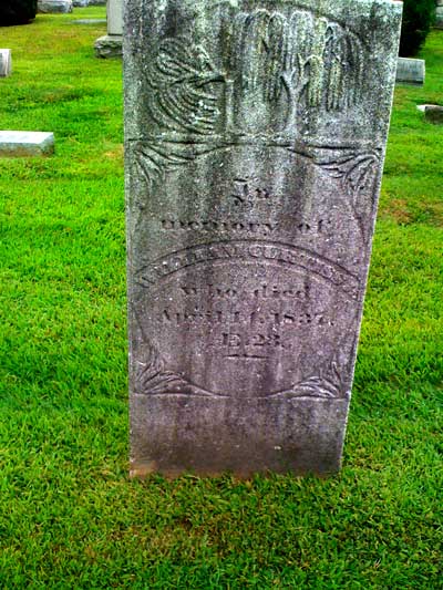 William Curtiss headstone, Boothe Memorial Cemetery, Stratford, Fairfield, Connecticut