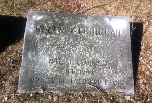 Helen T. Finneran's headstone