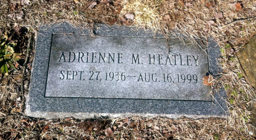 Adrienne M. Heatley's headstone
