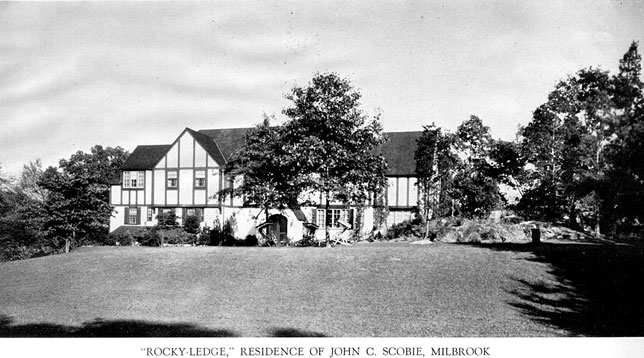 "Rocky Ledge," Home of John C. Scobie, Milbrook