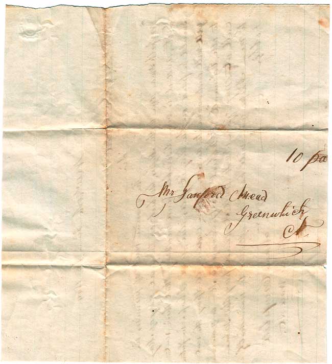 Sanford Mead Rent Notice 1844