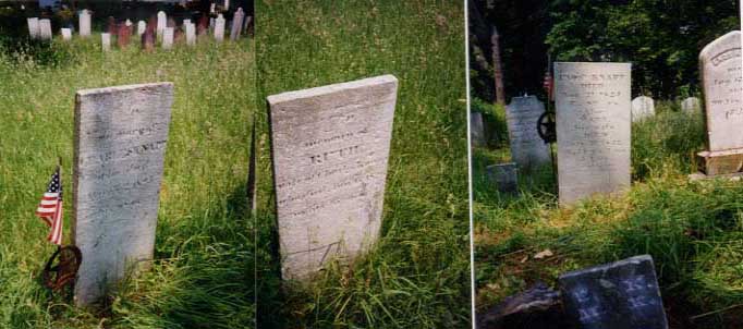 Charles and Ruth Knapp's headstones