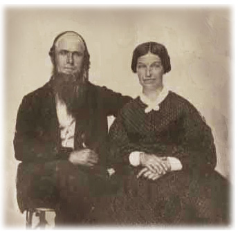 Portrait of Gershom and Polly Knapp