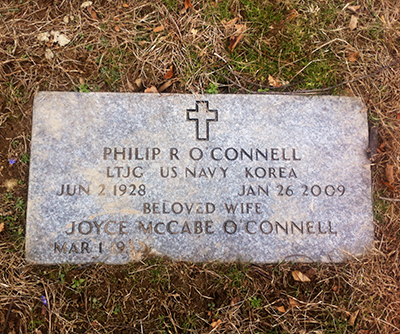 Philip R. O'Connell Headstone