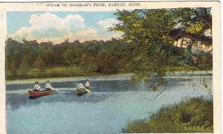 Scene on Gorham's Pond, Darien, Conn.