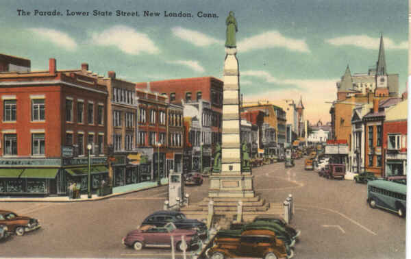 Lower State Street Postcard