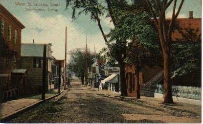 Stonington CT Postcard