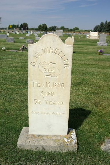 Oliver W. Wheeler Grave