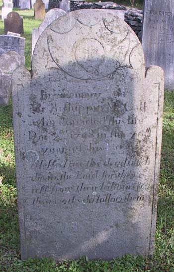 Archippus McCall, died 1798