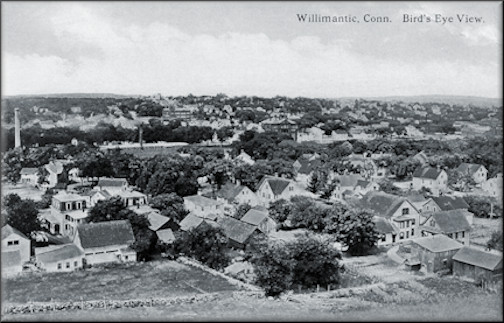 Williamantic CT Vintage Postcard