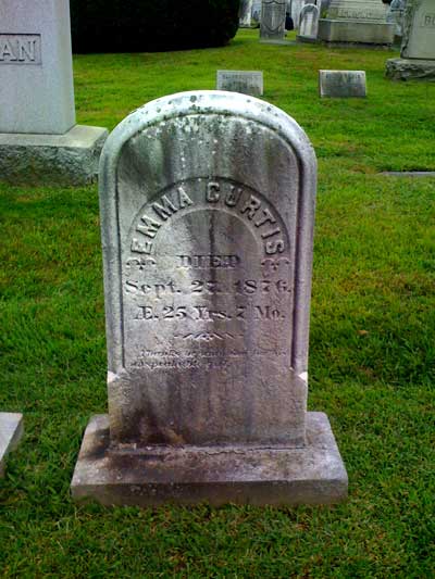 William and Maria Palmer, Boothe Memorial Cemetery