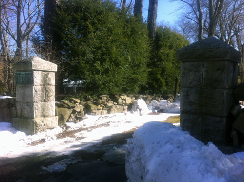 Entry of Colonial Cemetery